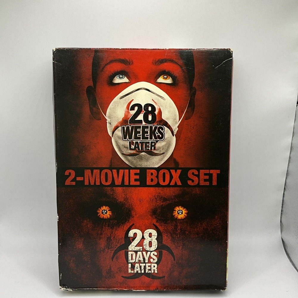 28 Days Later + 28 Weeks Later DVD Box Set Horror Widescreen